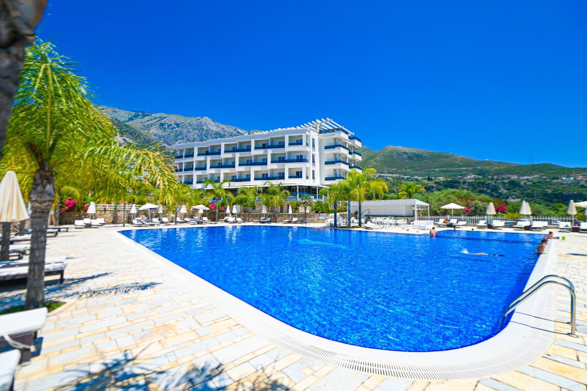 Elysium Hotel Dhermi Exterior photo
