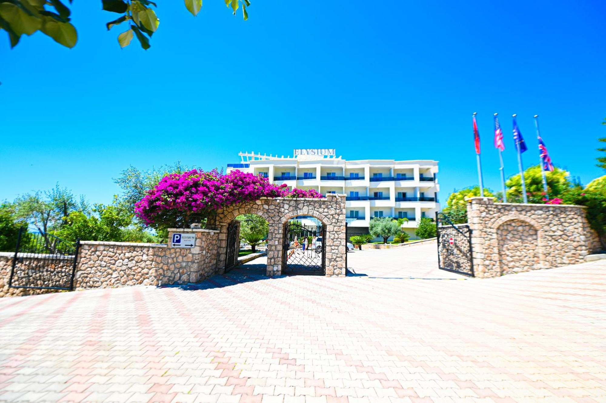 Elysium Hotel Dhermi Exterior photo